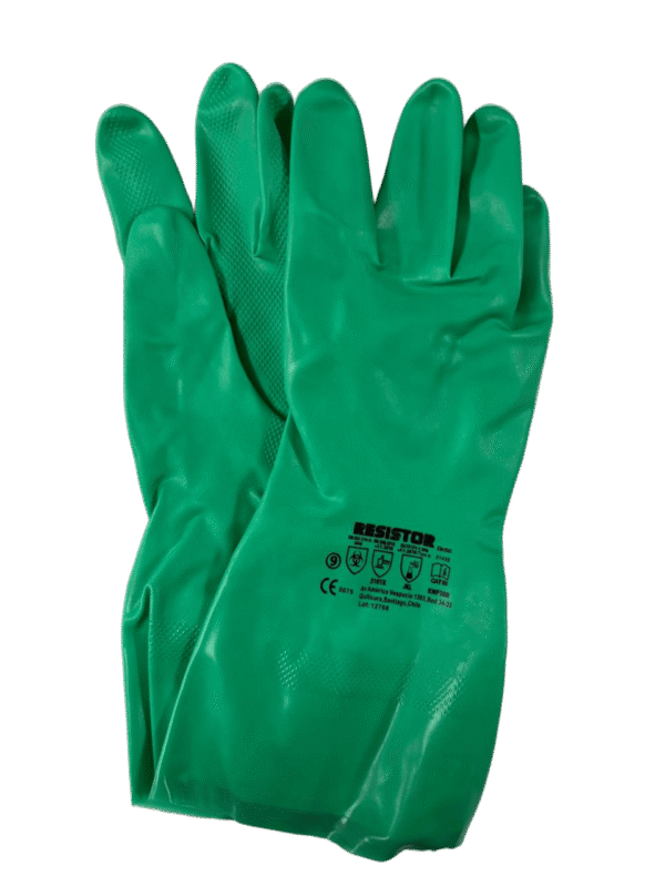 Guantes Nitrilo Verdes Par