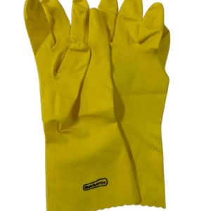 Guantes Látex Amarillos Par